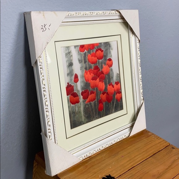 Embroidered Art with Frame - Picture 2 of 4